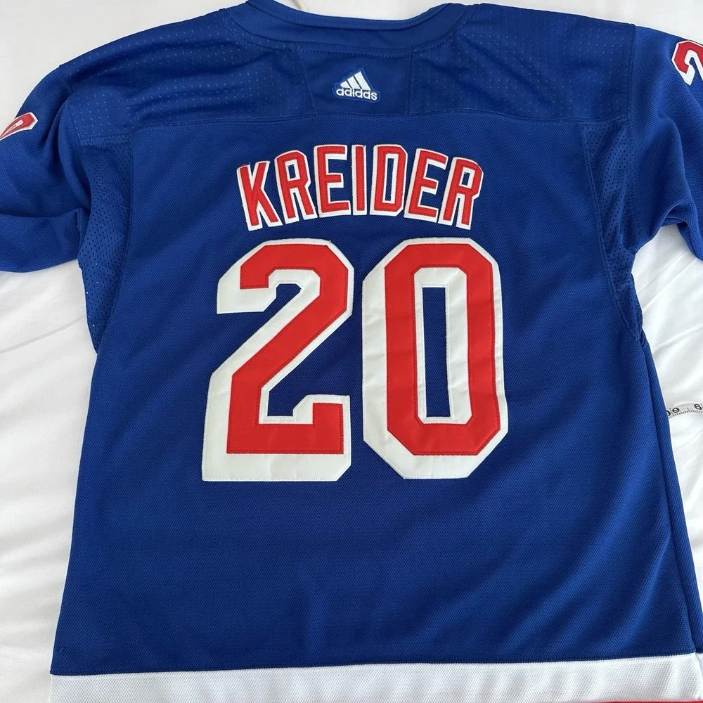 New York Rangers Chris Kreider #20 Adidas NHL Hockey Jersey Men's XL‎